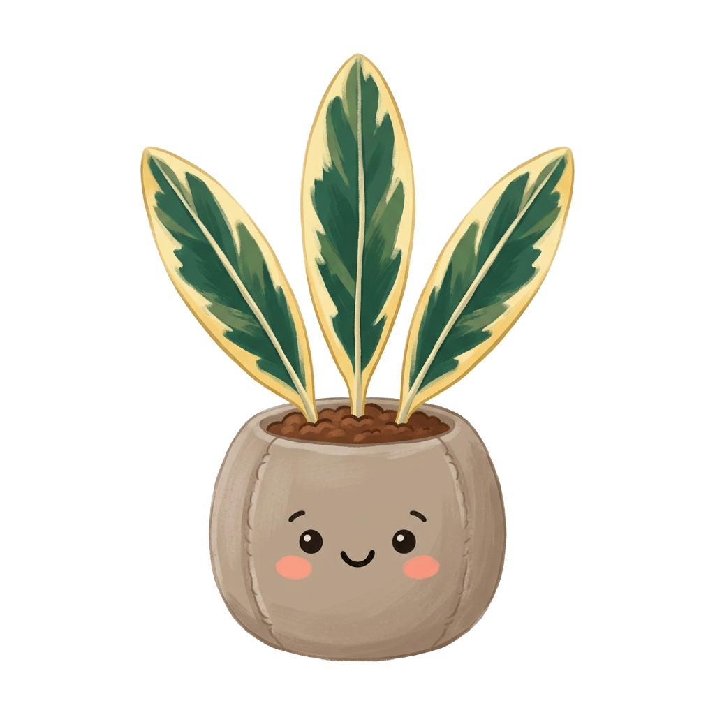 Plantie - unser Maskottchen freut sich